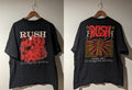 2013 Rush Clockwork Angels Tour T Shirt Vintage Graphic Band Tee USA S-5XL Unisex
