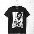 Bruce Lee Kung Fu in Action Photo Men's T Shirt Angry Ninja Legend Martial Arts Unisex