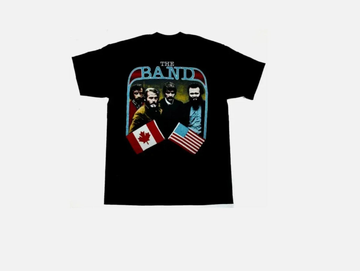 Levon Helm The Band 1983 World Tour Shirt Classic Black Unisex S-5XL Unisex