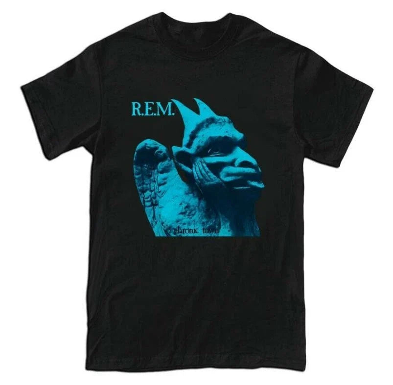 REM R.E.M Chronic Town Album Cover Rock Band Men's Tee Size S-5XL Unisex