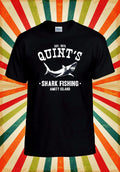 Quint Shark Fishing Amity Island Cool Men Women Unisex Baseball T Shirt Top 2999 Unisex