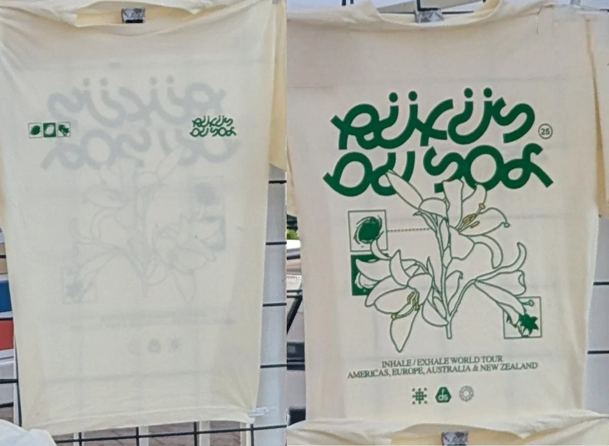 New Rufus Du Sol 2025 Inhale/Exhale World Tour ’25 Allsize Unisex