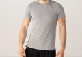 Men's Bamboo Activewear Short Sleeved Tshirt - Perfect For Gym Use Unisex