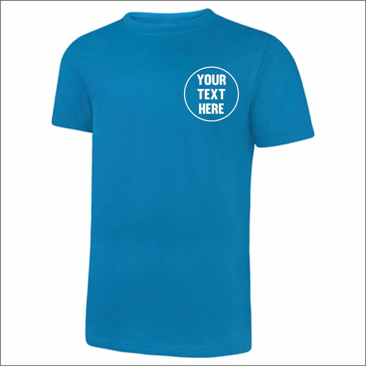 Personalised Custom Classic Uneek UC301 Work wear Casual Tee T Shirt TOP Unisex