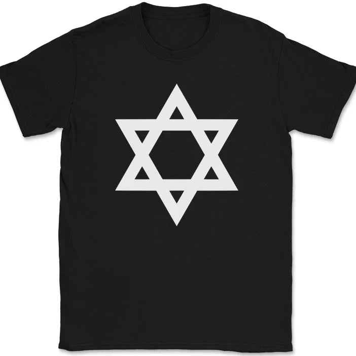 Star of David Hebrew Jewish Jewdism Religious Christian Israel Tee Unisex