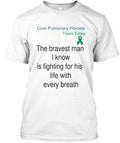 Cure Pulmonary Fibrosis Made in the USA Size S to 5XL Unisex