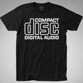 CD Compact Disc logo vintage music player audio mp3 headphones track 90s Unisex
