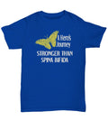 Spina Bifida Awareness Shirt Gift for Hero I Wear Yellow For a Survivor Unisex
