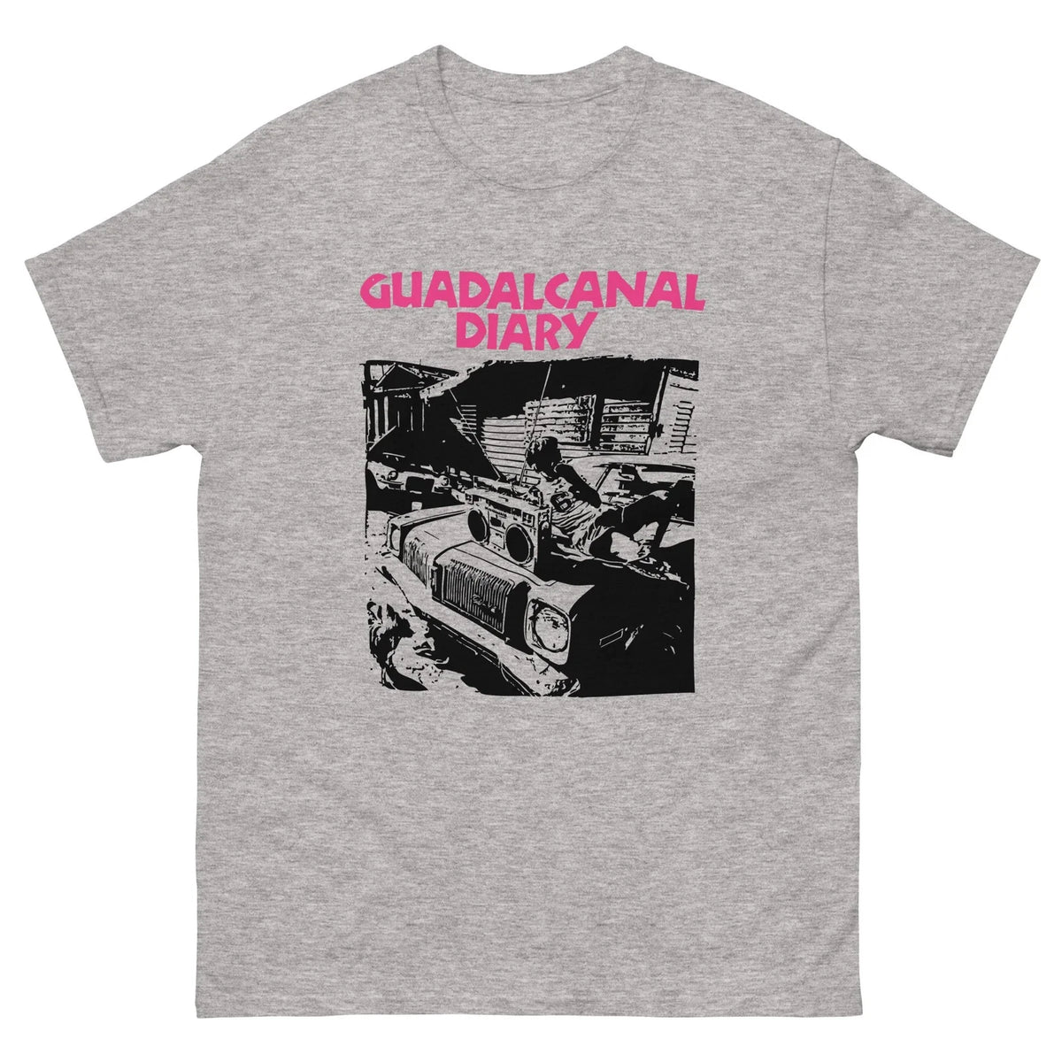 Guadalcanal Diary Punk Indie Rock Band Vintage Style T Shirt Tee Retro 80s Unisex