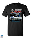 Ford Mustang 1969 Shelby GT350 GT500 American Mens Tee Shirt All Sizes Unisex