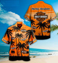 Hawaiian Shirt Men Vintage Motorcycle Harly-Davidson Shirt, Biker shirt Unisex