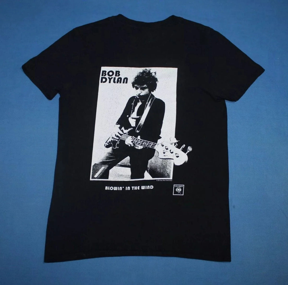 2014 Bob Dylan Folk Blues Unisex Tee For Men Women S-5XL Unisex