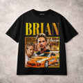 Brian O Conner Fast Furious Paul Walker Graphic T Shirt JDM Movie Unisex Tee Unisex