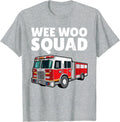 Funny Firefighter Art For Men Women Kids Fire Truck Fireman Unisex