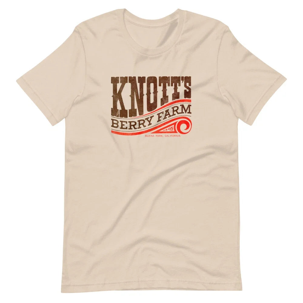 KNOTTS BERRY FARM Amusement Park Vintage Style Tee Shirt Unisex Unisex