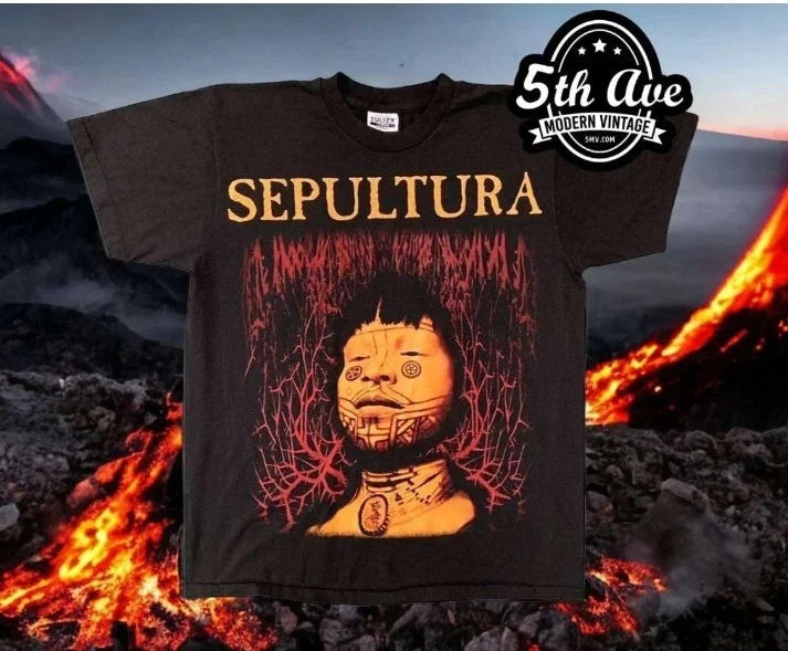 Sepultura Roots vintage t shirt Unisex