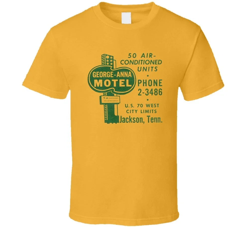 Vintage George Anna Motel Jackson Tenn T Shirt Unisex