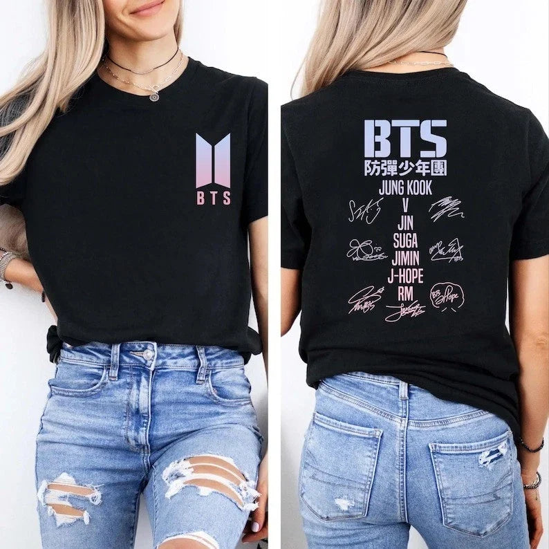 BTS World Tour 2026 Shirt, Bangtan Comeback 2026 Tee, Kpop Concert Merch Graphic Unisex