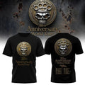 Five Finger Death Punch 20th Anniversary World UK & EU Edition Black Tshirt Unisex
