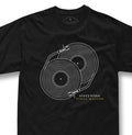 t shirt dj sexy 69 vinyl disc record technics mk2 funny retro vinyl Unisex