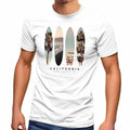 California Surf Paradise Surfboards Graphic Photo Print Men's Unisex