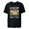 Custom Tee Personalized T Shirt Print Your Logo Photo Text Custom Made Shirt Tee Unisex