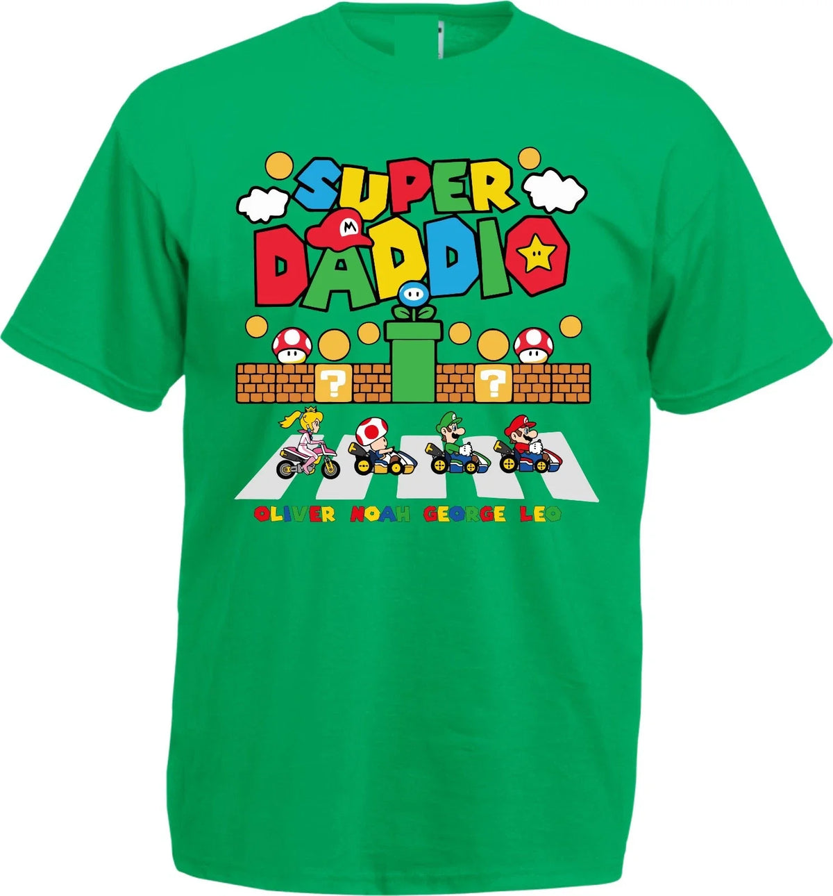 Custom Super Daddio Gift Shirt, Father's Day Lover Gift Tshirt, Super Dadio Top, Unisex