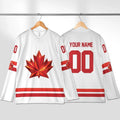 Custom 2026 Canada Hockey AOP Gift– Personalization Canada Hockey Print Gift Unisex