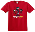 Ninja Kidz Funny Kids Boys Girls Gift Present Novelty Top Tee Unisex