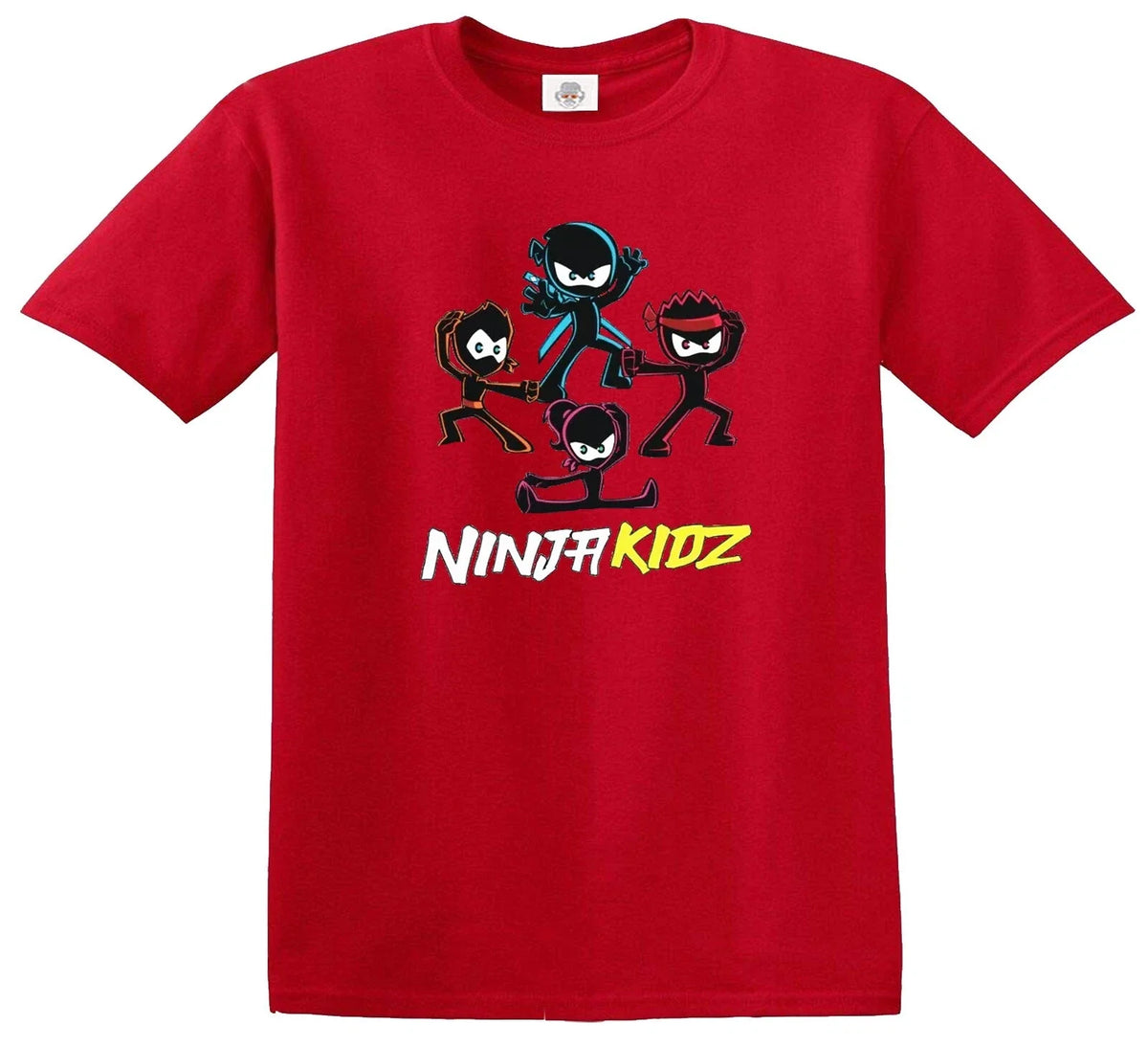 Ninja Kidz Funny Kids Boys Girls Gift Present Novelty Top Tee Unisex