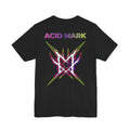 ACID MARK Streetwear Graphic , Back Print Urban Tee, Edgy Minimal Design Unisex