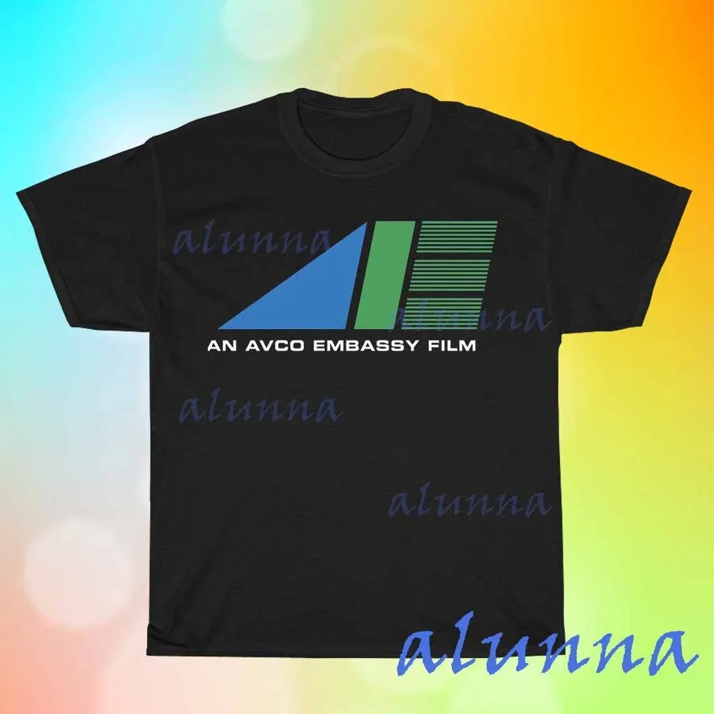 New AVCO Embassy Film Pictures Retro Men's Black Funny Size S to 5XL Unisex