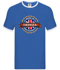 Made In SWANSEA - Mens Ringer - Town City Unisex