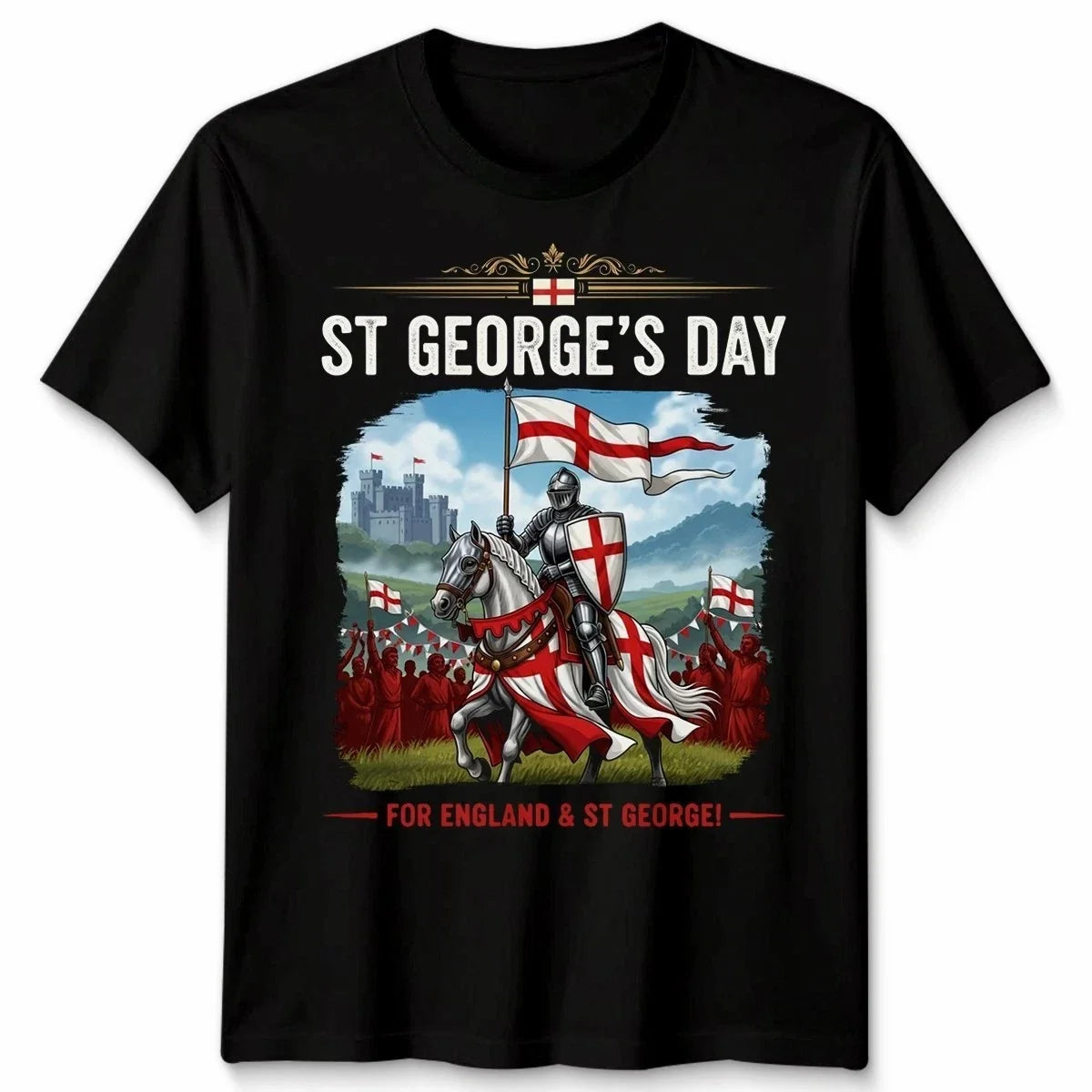 St Georges Day Outfit Idea Unisex Knight Horse Saint George Tshirt Unisex