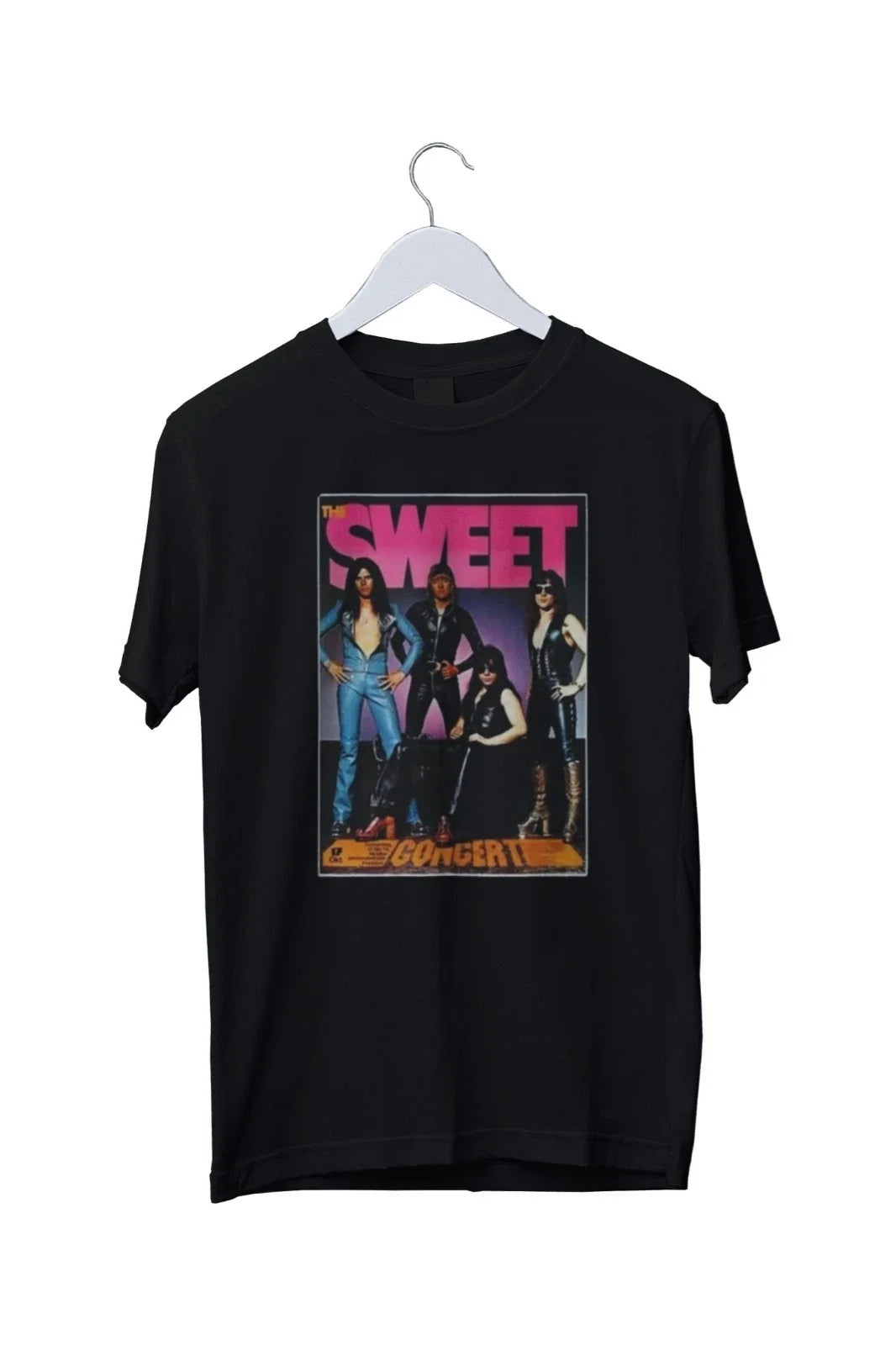 Vtg Sweet Band Live In Concert Graphic Unisex Mens S M L XL 2 3 4 XL Unisex