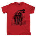 Mothman T Shirt Appalachia West Virginia Folklore Supernatural Paranormal Tee Unisex