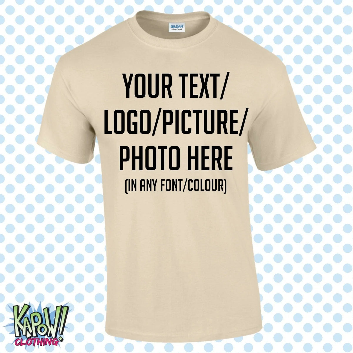 Custom Personalised Men's Printed Name Funny Work Stag -Your text/logo 5 Unisex