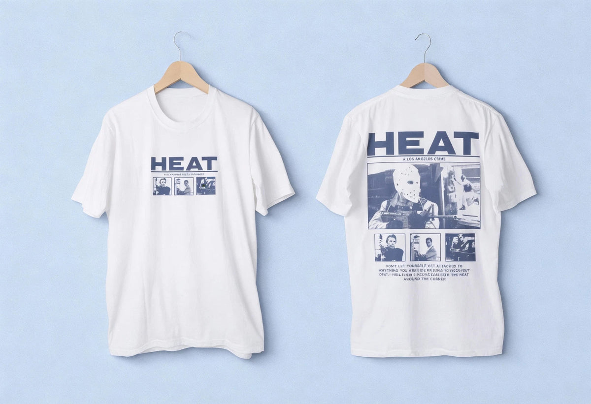 RETRO 1995 HEAT MOVIE UNISEX S-5XL (2-SIDED) NWT Unisex