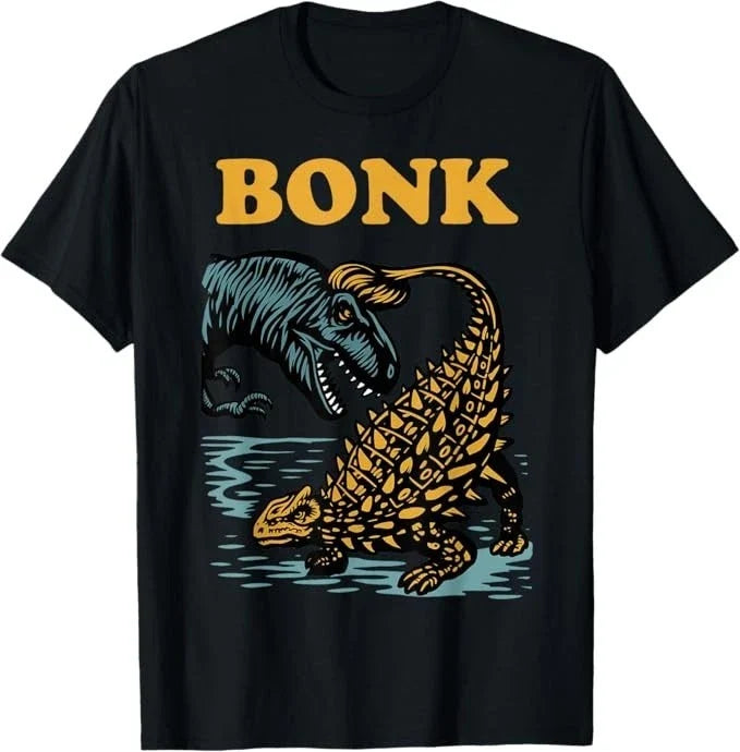 Bonk Dinosaur Funny Prehistoric Humor Design Unisex