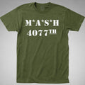 MASH 4077 th Shirt Hospital TV Show Army Military Division Vintage Retro Tee Unisex