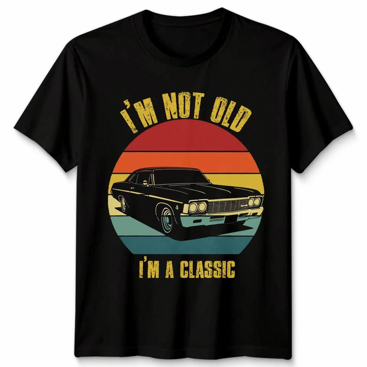 Im Not Old Im A Classic Automotive Classic Cars Mens Womens Tee Unisex