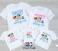 Bluey Birthday Shirt, Custom boy Bluey Shirt, Birthday Shirt for Boy and Girl Unisex