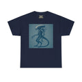 Alien Xenomorph Blueprint Unisex Heavy Cotton Tee Sci-Fi Shirt Vintage Unisex
