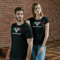 Baja California Mexico Eagle Flag Black playera Black tshirt Unisex