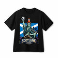 Scotland 2026 Liberty Statue Soccer Bagpipes Funny Cotton Casual Unisex Unisex