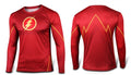 The Flash Costume Tee Short Sleeve Long Sleeve Men's Sports Jersey Unisex