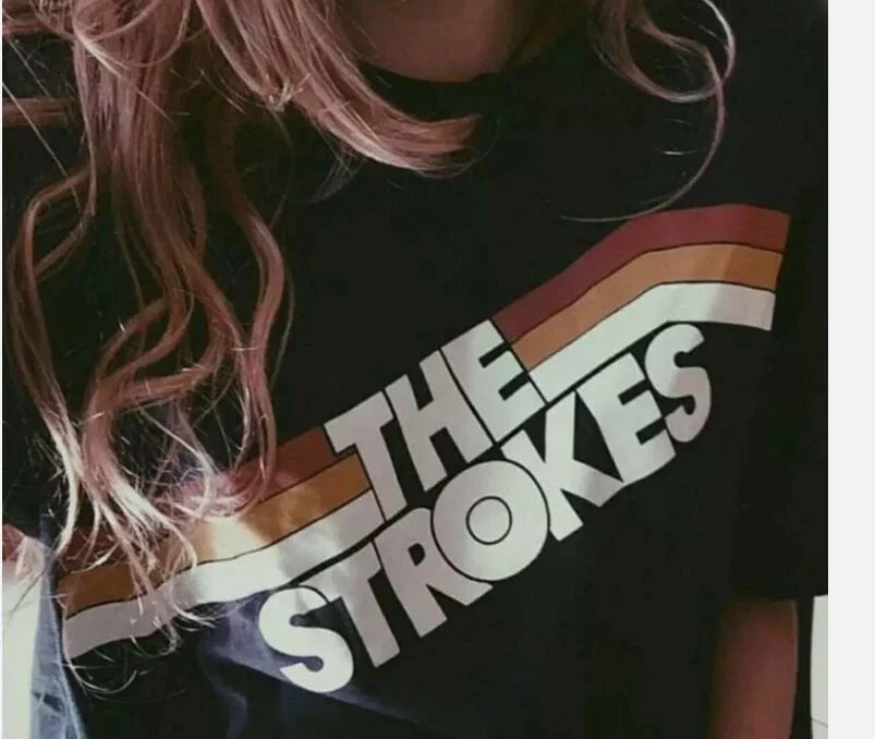 The Strokes Shirt, The Strokes Black Unisex S-5XL Unisex