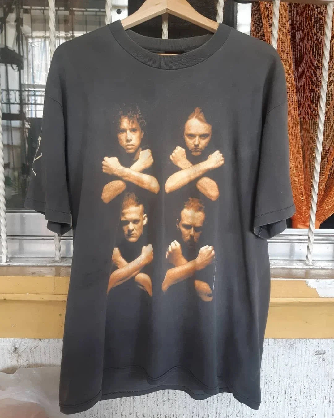 1992 METALLICA Birth School Death Vintage Reprint Unisex