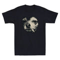 Dog Smoking Cigarette Funny Chihuahua Meme Vintage Men's Short Sleeve Unisex