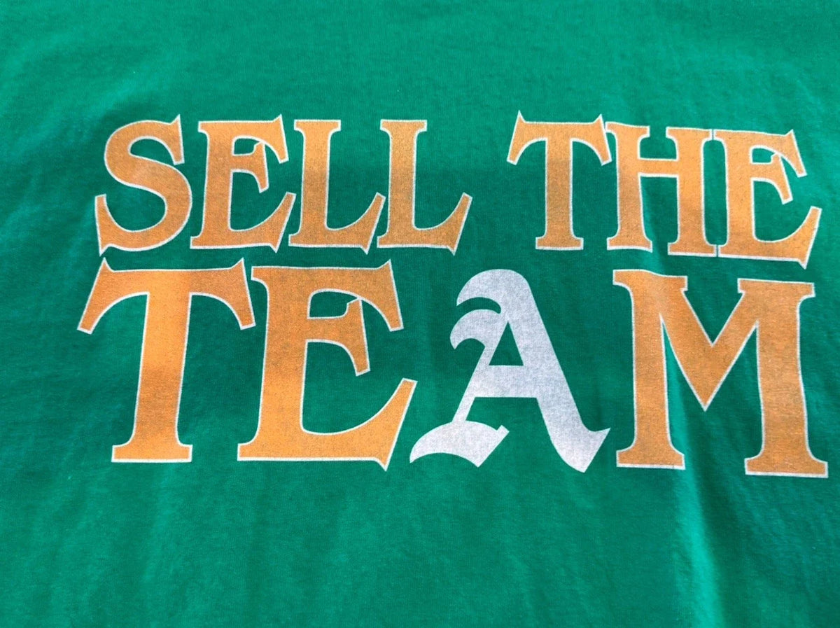 Oakland Athletics A's Sell The Team Baseball Sports 4x big & tall Unisex
